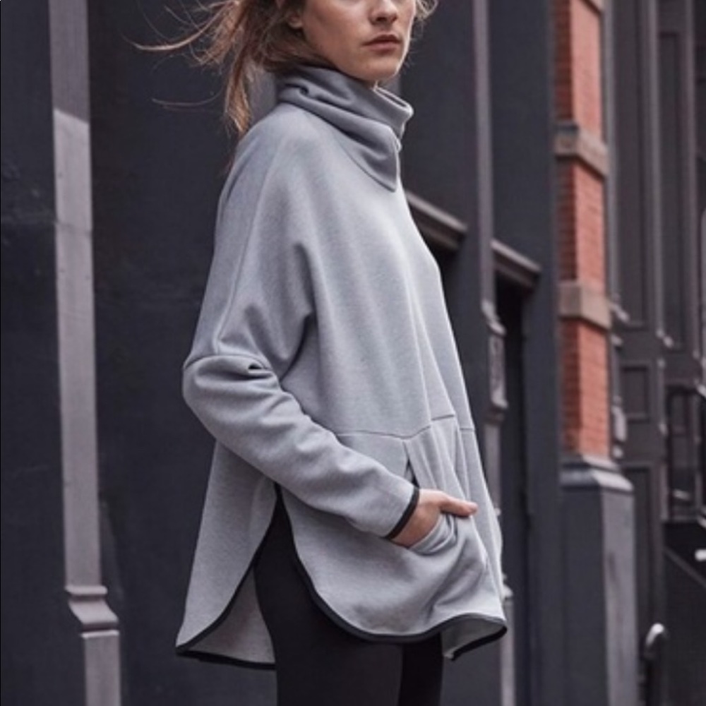 The North Face slacker poncho